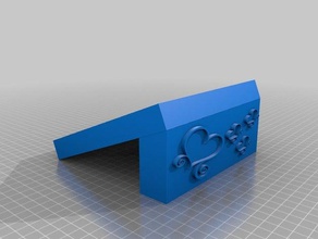 arete cuadro titular aretes pendiente organizador 3d print model - Mito3D