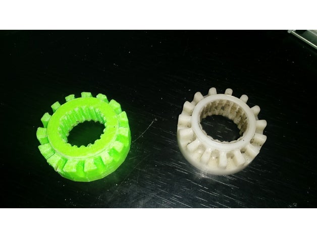whirlpool cabrio Waschmaschine Rührwerk hub Ersatz-Teile 3D print model - Mito3D