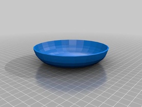 basic dish kitchen & dining 3d print model - Mito3D
