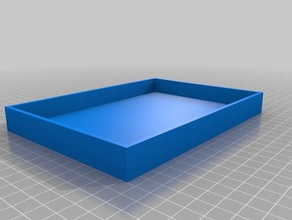 5x7 iodine sensitizing tray hobby 3d print model - Mito3D
