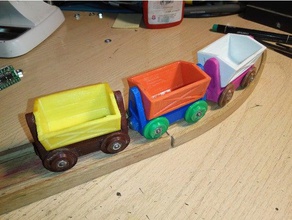 coal car brio railroad toys & games 3d print model - Mito3D