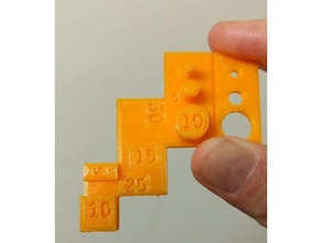 3d printing measurement alignment tests 3d print model - Mito3D
