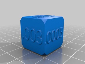 out limits die dice customized 3d print model - Mito3D