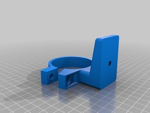 il mio personalizzato parametrico obiettivo anello di montaggio la fotocamera su misura 3d print model - Mito3D