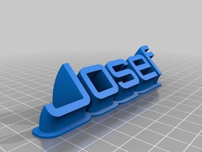 josef office customized 3d print model - Mito3D