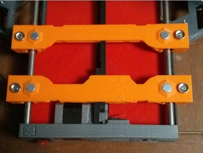 meseta r glable magn tique & chauffant Impresora 3d de las piezas dagoma discoeasy 200 ebraud magnético magnetique neodyme reglable 3d print model - Mito3D