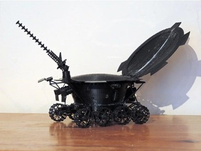 lunokhod 1 modello di robot lunar lander navicella nave spaziale 3d print model - Mito3D