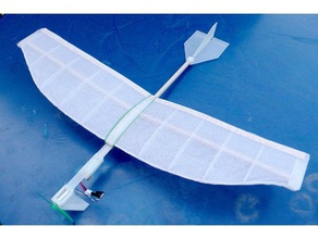 rs-8 motorized airplane models 3d print model - Mito3D