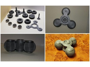 spinner bolas de massagem brinquedo & acessórios para jogos 3d print model - Mito3D