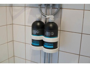 shampoo holder bathroom 3d print model - Mito3D