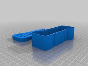 mi texto personalizado boxb juegos y juguetes 3d print model - Mito3D