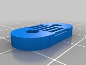 parametric belt clamp gt2 others 3d printer parts 3d print model - Mito3D
