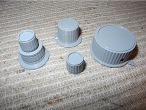 heathkit botões eletrônica 3d print model - Mito3D