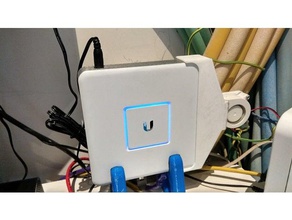 ubiquiti unifi router-fan office - adapter Kühlung fan router 3d print model - Mito3D