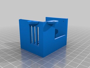 creality extended stock fan mount 3d printer parts slash cr-10 3d print model - Mito3D