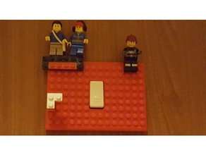 lego bticino switch cover decoration toy & game accessories 3d print model - Mito3D