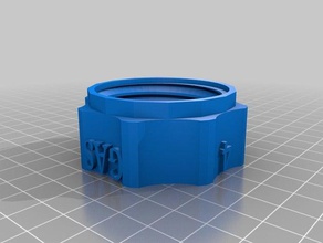 poly gas can cap diy 3d print model - Mito3D