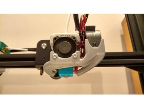 e3d v6-micro cooling fan duct 4020 5015 Radialventilator 3d Drucker Zubehör Gebläse 4020-fan 5015-Gebläse 5015-fan - Lüfter e3d-v6 e3d-hotend 3d print model - Mito3D