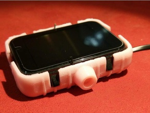 protector de montaje en caso imacwear w1 unakuna dm98 la robótica android stand protección 3d print model - Mito3D