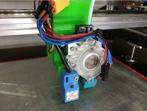 ft5 aero montagem da panqueca deslizante Impressora 3d de peças e3d titan folgertech ft-5 3d print model - Mito3D