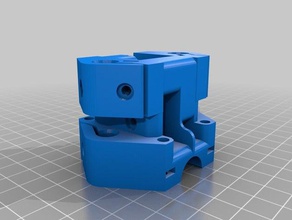 hypercube evolution xy Beförderung keine Gewindeeinsätze benötigt weniger rod-play-version 3d-Drucker Teile hevo 3d print model - Mito3D