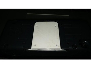 kenwood tm-d710 faceplate flat mount automotive 3d print model - Mito3D