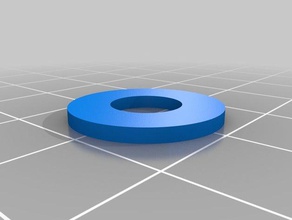 86mm od 4mm id 15mm thick washer parts customized 3d print model - Mito3D