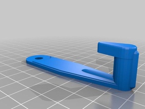 vw microbus seatbelt hook automotive hanger bus 3d print model - Mito3D