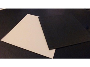a construção de placas hobby o painel placa folha 3d print model - Mito3D