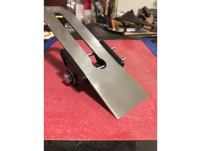 plane blade chisel sharpening sled hand tools diy guide jig planes sharpener woodworking 3d print model - Mito3D