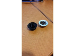 radio knob parts 3d print model - Mito3D