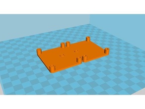 dual mosfet board holder 3d printing 3d print model - Mito3D