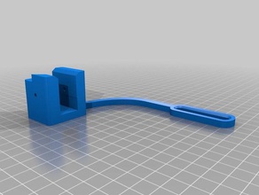 anet a8 filament guide arm-remix 3d-Drucker Teile mods a8-upgrade filament-guide 3d print model - Mito3D