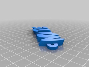 meine angepasste amabz voll iamburny s-keyring-generator Schlüsselanhänger kundengebundene 3d print model - Mito3D