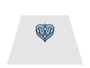 wlove La stampa 3d doodle3d trasformare cuore amore la collana 3d print model - Mito3D