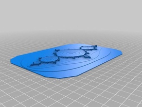 conjunto de mandelbrot - fractal impresiones matemáticas 3d art 3d print model - Mito3D