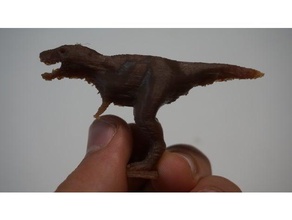 simple t-rex sculptures dinosaur trex 3d print model - Mito3D