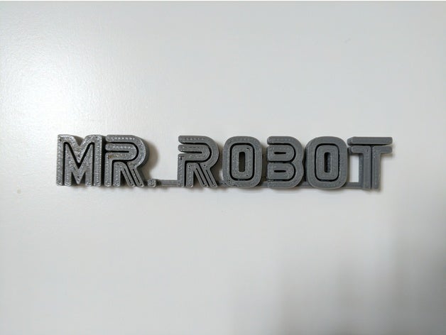 Bay robot logosu işaretler ve logolar hbo logo 3D print model - Mito3D