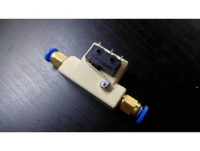 Auslauf-sensor -bowden 3d-Drucker-Extrudern filament Auslauf sens mk2 prusa i3 3d print model - Mito3D