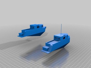 thundershark L'impression 3d modèle de bateau vitesse 3d print model - Mito3D