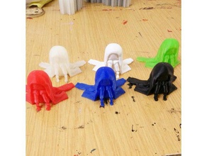hollowedhoodieboy sculptures cute hiding hoodie 3d print model - Mito3D