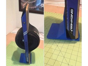 onewheel+ stand 3d printing onewheel 3d print model - Mito3D