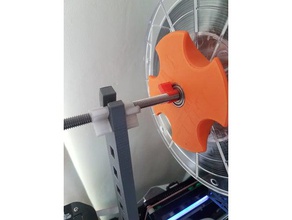 quick change filament spool clips 3d printer accessories clip easy holder universal 3d print model - Mito3D
