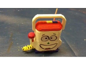 microfone de toy story brinquedos & games 3d print model - Mito3D