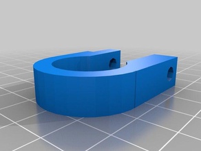 fascetta per tubi di piccole dimensioni parti ricambio su misura 3d print model - Mito3D