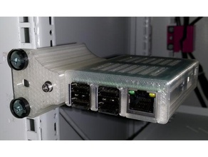 raspberry pi b+ 2 3 3b 3b+ montaje en rack de caso equipo para bplus b 3d print model - Mito3D