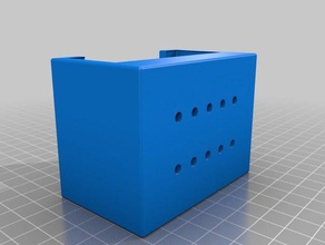 customized multimeter wall holder fluke 106 tool holders & boxes 3d print model - Mito3D