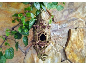 birdhouse outdoor & garden bird blender fairy fantasy house 3d print model - Mito3D