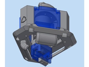 atom head holder-transformation 3d printer parts 3d print model - Mito3D