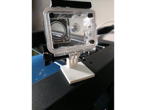 básica pequeno go-pro base do ímã câmera 10mm a gopro montagem magbase magnética monte de neodímio 3d print model - Mito3D